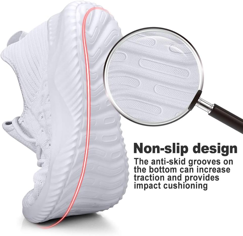 Feethit Mens Slip On Walking Shoes Lightweight Breathable Non Slip Running Shoes Comfortable Fashion Sneakers for Men - Image 3