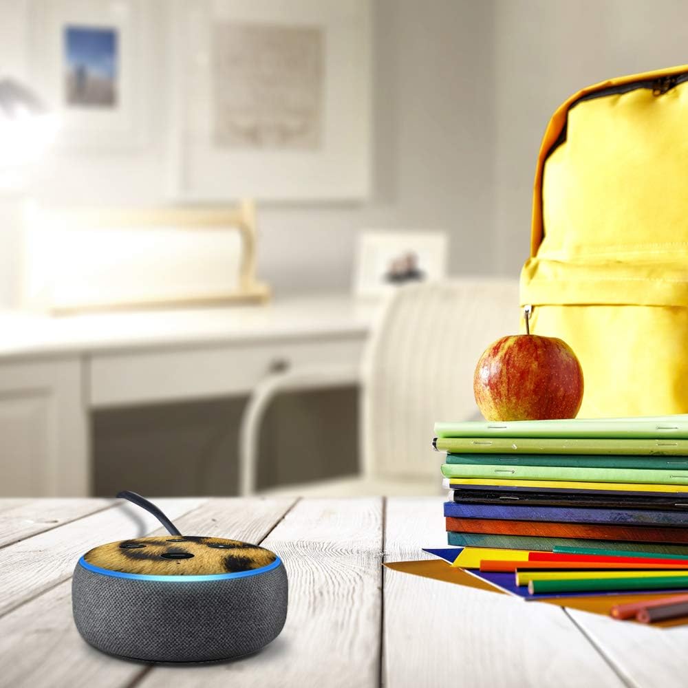 Cheetah Print - Vinyl Decal Skin Compatible with Amazon Echo Dot 3rd Generation Alexa - Decorations for Your Smart Home Speakers, Great Accessories Gift for mom, dad, Birthday, Kids - Image 5