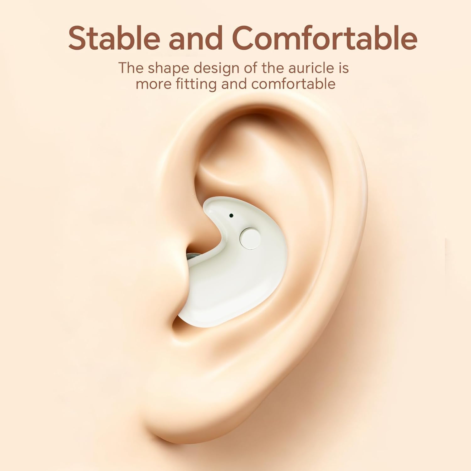 Sleep Ear Buds Mini Flat Invisible Earbuds Sleeping Headphones for Side Sleepers, Comfortable Low Profile Small Tiny Discreet Micro Hidden Earbuds Wireless Bluetooth for Work, Small Ear Canals - Image 7