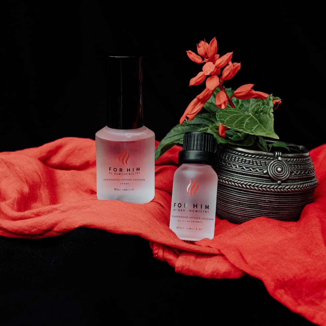 RawChemistry for Him Set - A Pheromone Infused Cologne Gift Set - Bold, Extra Strength Formula… - Image 3