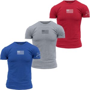 Grunt Style Men’s Freedom Pack T-Shirt 3-Pack