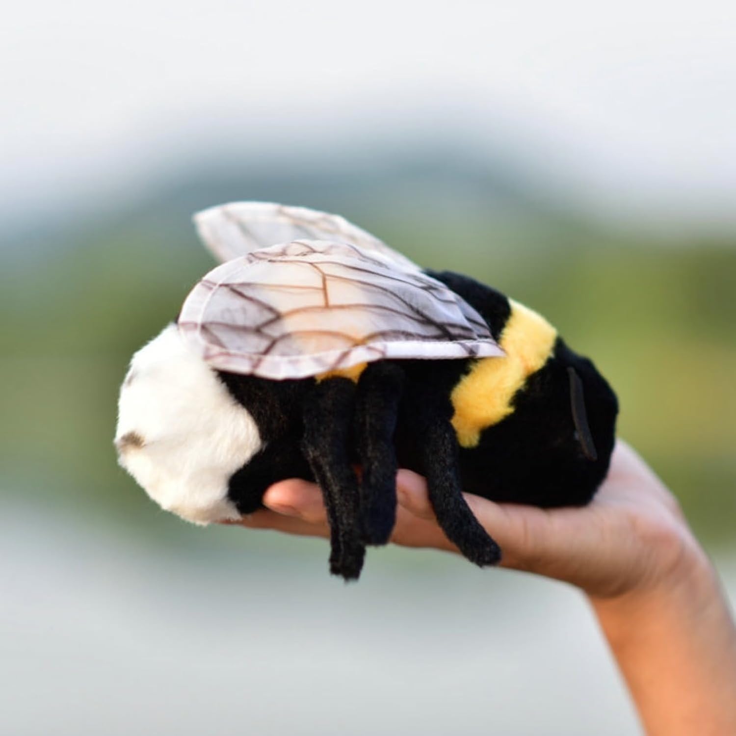 TAMMYFLYFLY Soft Insect Plush Toy, Stuffed Bee Animal Doll,Cute Honeybee Plush Doll,17cm (Bee) - Image 4