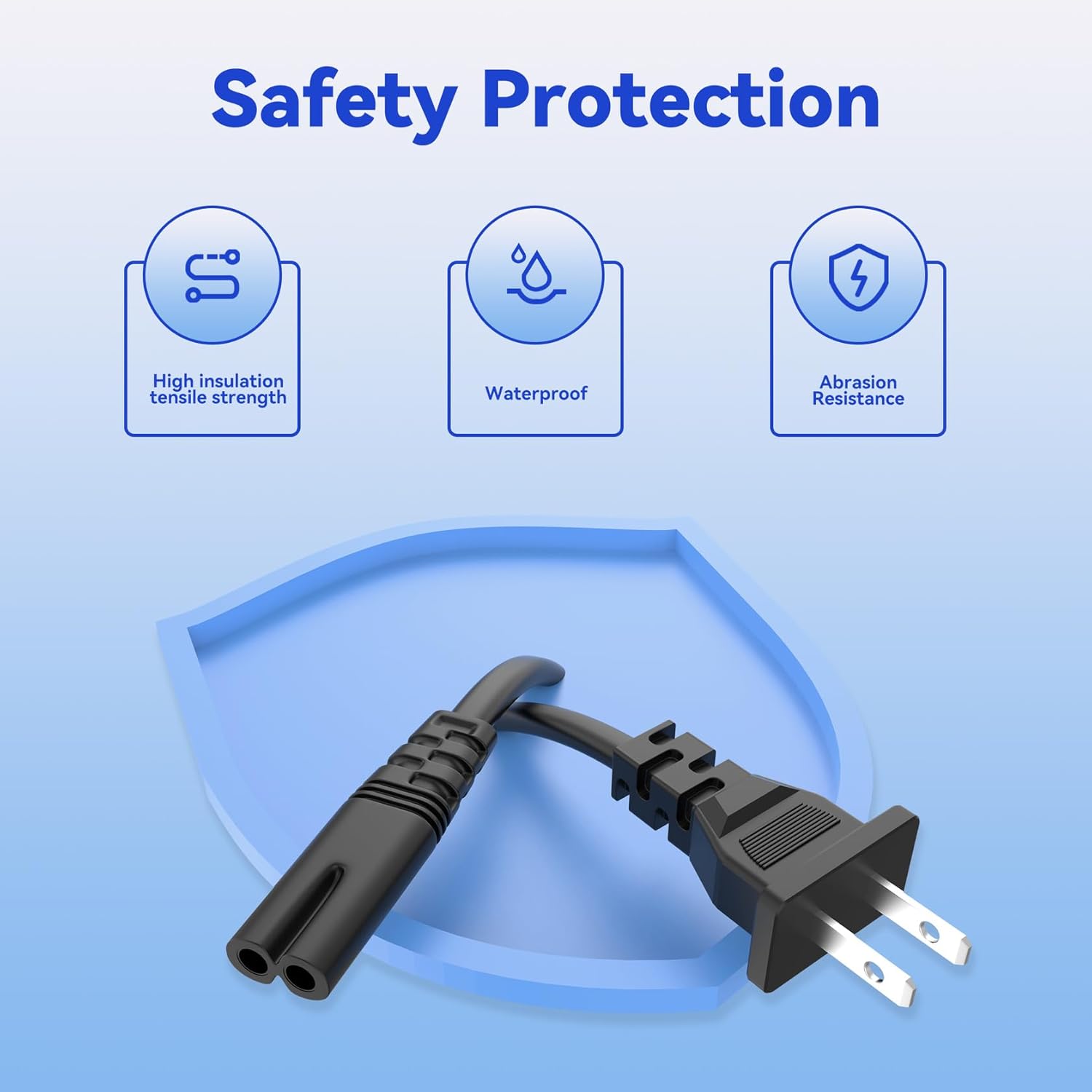 AC Power Cord Cable Plug Compatible with Amazon Echo Studio High-Fidelity Smart Speaker Digital_Device_3 3D Audio Bose Home Speaker 500 HS500B Echo Sub P5B83L 100W AC Powered - Image 5