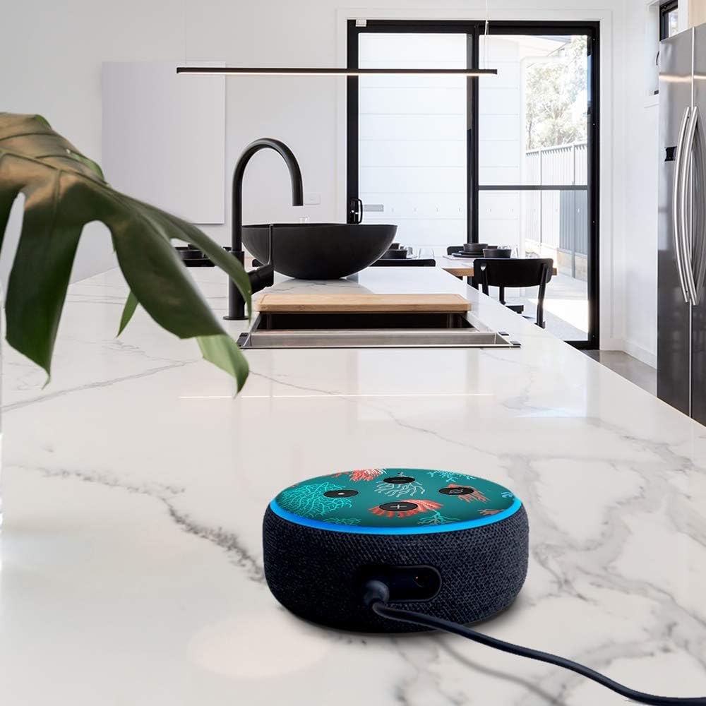 Bohemian 3 - Vinyl Decal Skin Compatible with Amazon Echo Dot 3rd Generation Alexa - Decorations for Your Smart Home Speakers, Great Accessories Gift for mom, dad, Birthday, Kids - Image 3