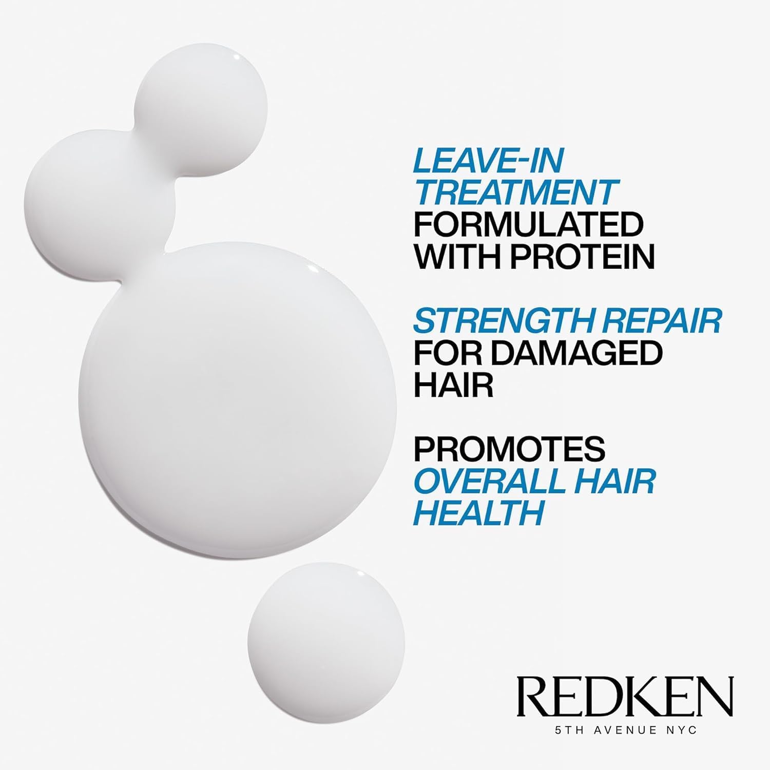 Redken Extreme Anti-Snap Anti-Breakage Leave-In Treatment For Distressed Hair - Fortifies & Helps Reduce Breakage, Infused With Proteins - Image 3