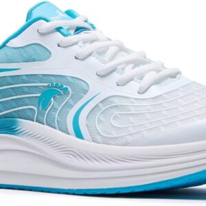 Women’s Orthopedic Road Running Shoes: Comfortable Casual Arch Support Plantar Fasciitis Athletic Sneakers, High Arch Flat Feet Tennis Sports Work Walking Shoes for Foot and Heel Pain Relief