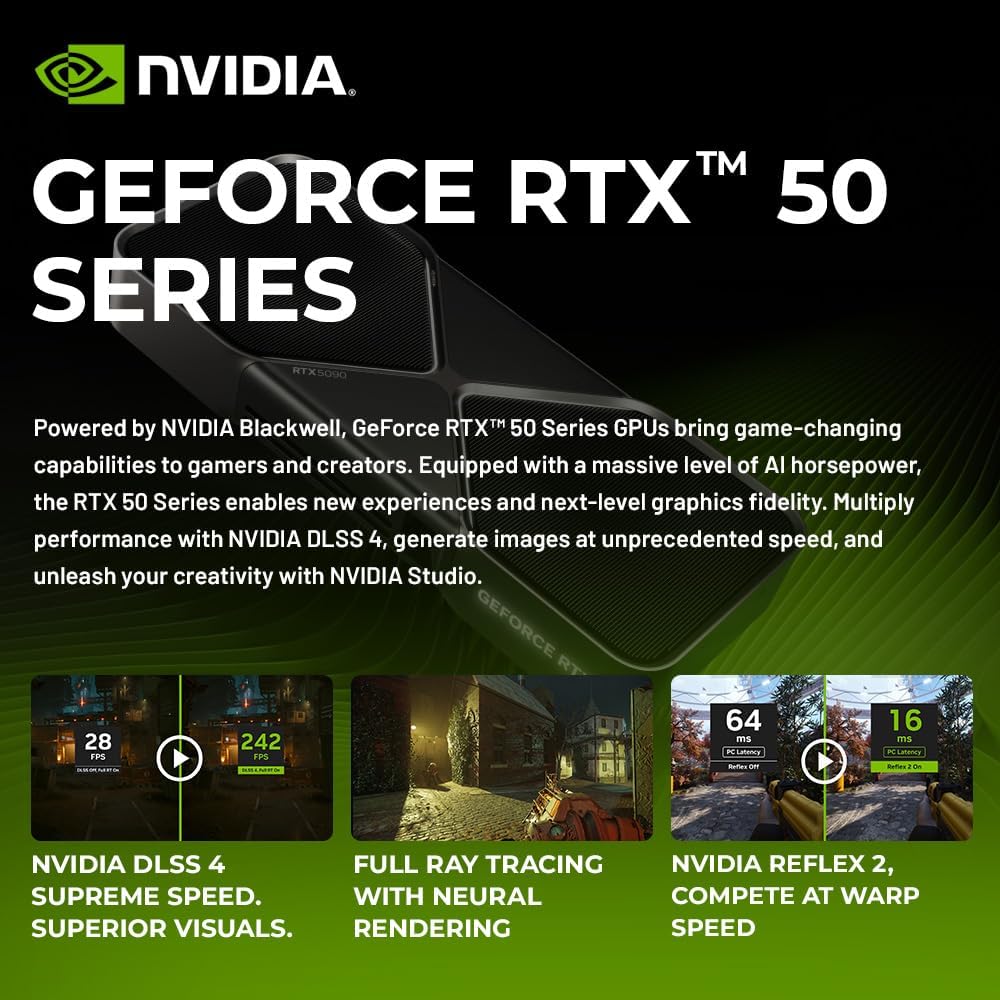 Skytech King 95 Gaming PC Desktop, Ryzen 9 9900X 4.4 GHz (5.6GHz Turbo Boost), NVIDIA RTX 5070 12GB GDDR7, 1TB Gen4 NVMe SSD, 32GB DDR5 RAM 6000 RGB, 850W Gold PSU, 360mm ARGB AIO, Wi-Fi, Win 11 - Image 9