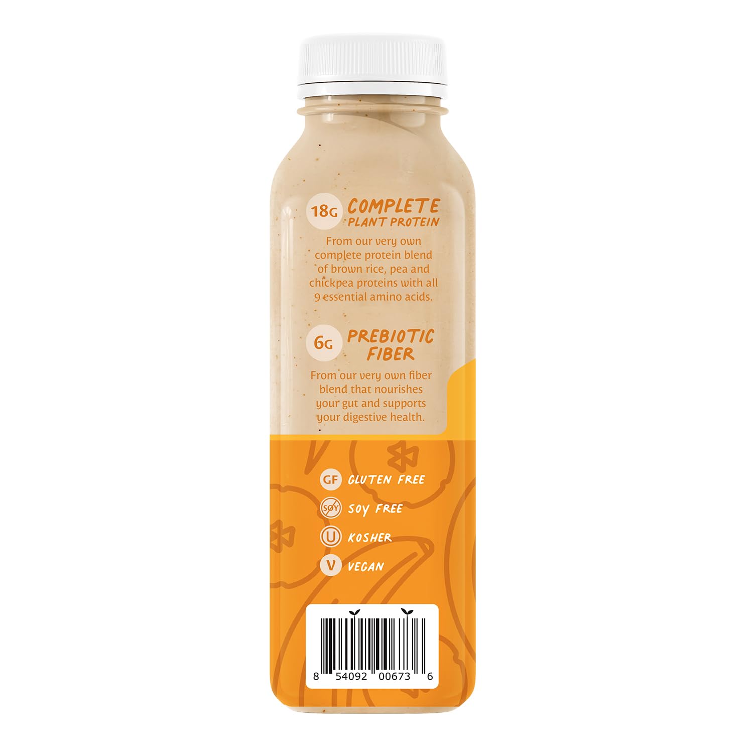 Koia Ready To Drink Plant Protein Shake (12 Fl Oz) - Banana Creme- Dairy Free, Gluten Free, Soy Free, Non GMO, Kosher, Vegan - Image 3