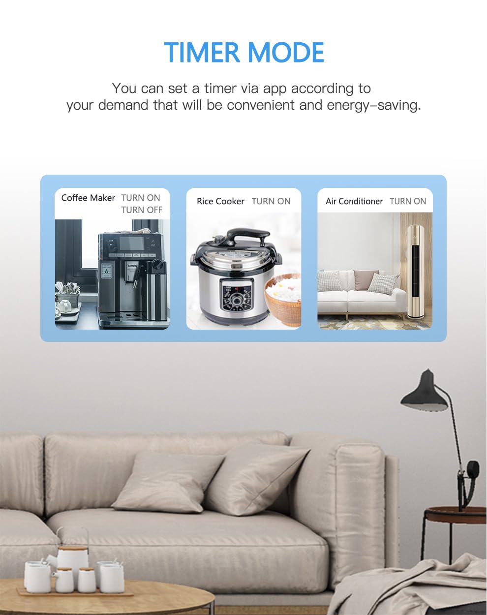 Smart Plug, Wi-Fi Outlet Socket Compatible with Alexa and Google Home, Automate APP, Timer Function, Voltage Measurement Function, (4 pcs) - Image 5