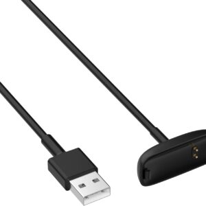 FitTurn Charger Compatible with Fitbit Ace 3 Activity Tracker for Kids 3.3ft/100cm Replacement USB Charger Charging Cable Base Data Sync for Ace 3 Fitness Tracker 6+ (Black)