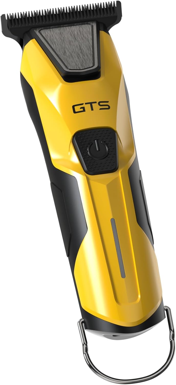 Professional Hair Clippers for Men, Professional Barber Clippers and Trimmer Set, Mens Cordless Hair Clipper for Barbers Haircut Kit Fade Yellow - Image 9