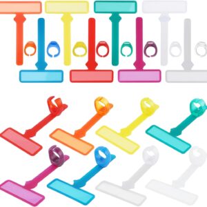 32Pcs Guided Reading Strips,Finger Guided Reading Trackers,Children ADHD Finger Trackers with Finger Rings,Dyslexia Tools for Kids Bookmark Reading Trackers Reading Tools