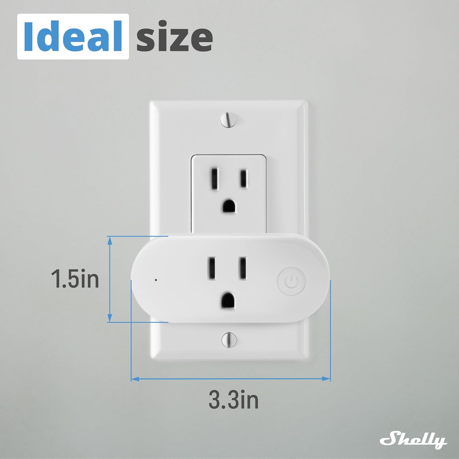 Shelly Wave Plug US LR | Z-Wave Long Range Smart Plug with Power Monitoring 15 A | Home Automation | iOS Android App | Low Power Consumption | Smart Schedules & Scenes | Bulletproof Security - Image 3