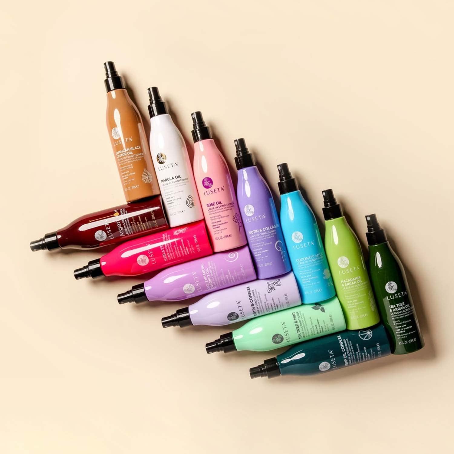 Luseta Biotin Leave in Conditioner for Dry Damaged Hair, Natural Thickening Volume Conditioner for Hair Loss and Thinning,8.5Fl Oz, Hair Detangler Spray for Women - Image 8