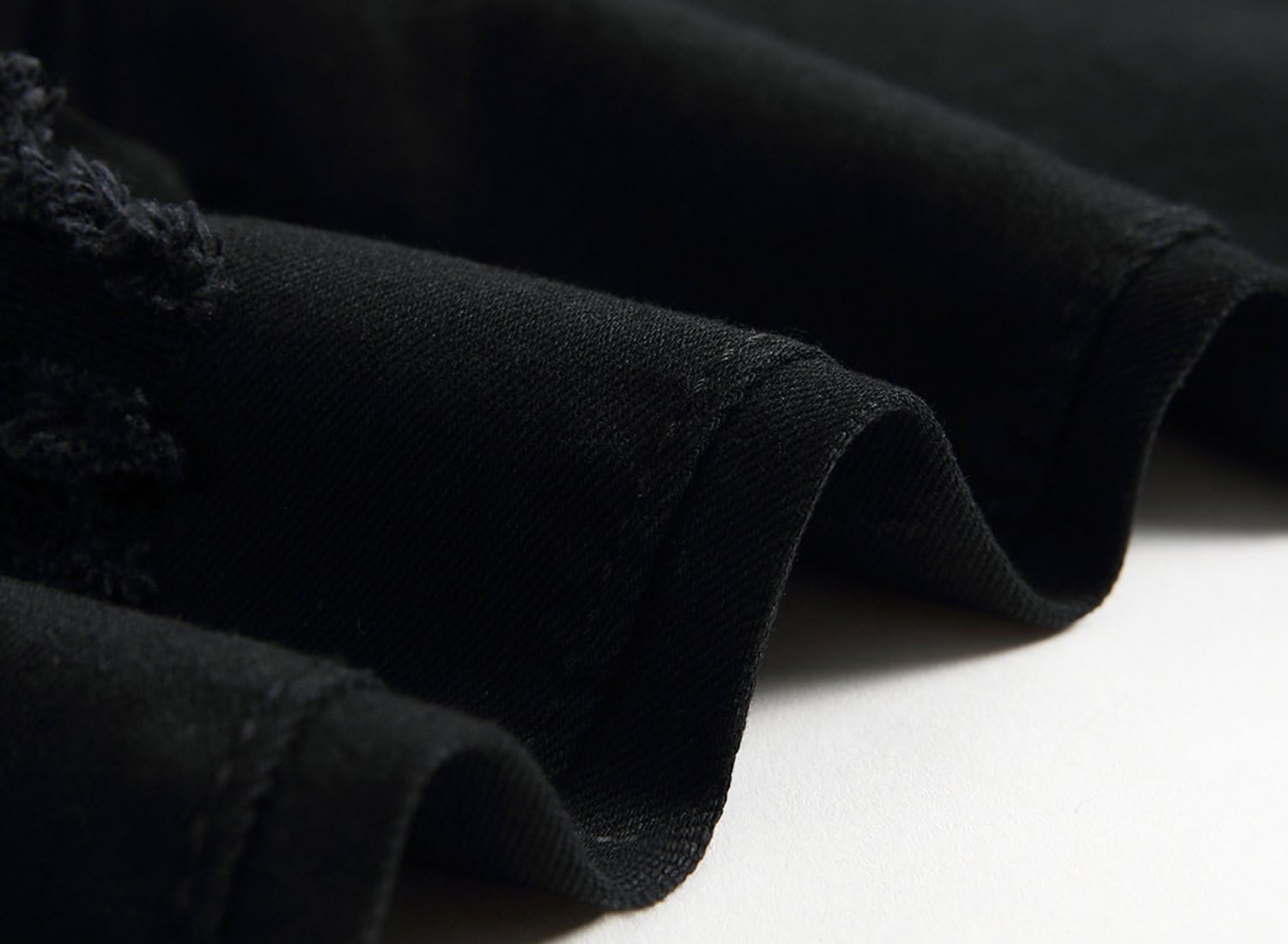 Boy's Skinny Fit Ripped Destroyed Distressed Stretch Slim Jeans Pants - Image 6