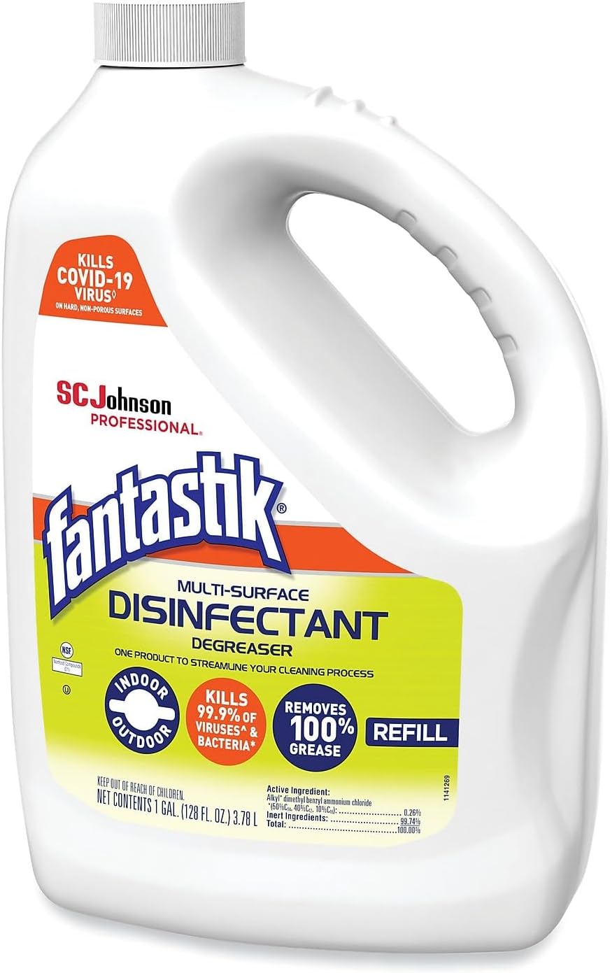 Fantastik 682269EA All-Purpose Cleaner, Pleasant Scent, 1 gallon Bottle - Image 3