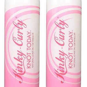 Kinky-Curly Knot Today Leave In Conditioner/Detangler – (2 Pack of 8 oz)