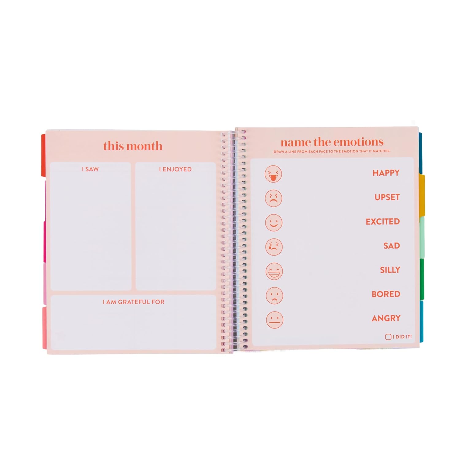 Erin Condren Kids Planner, 7"x9" Calendar and Activity Book for Kids, Daisy Dream Covers with Durable Kid-Friendly Plastic Coil. Helps Kids Track Activities and Stay Organized - Image 7