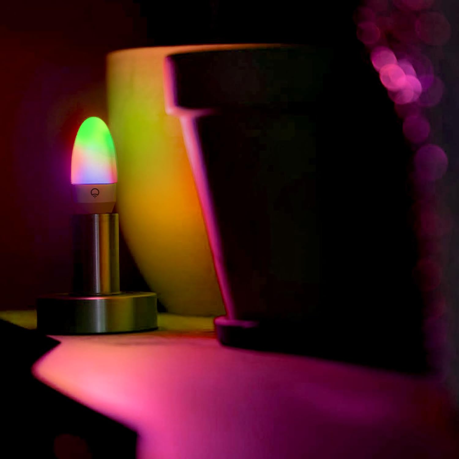 LIFX Color Smart Candle LED Bulb, E26 Base, Wi-Fi RGBW Flame Effect with 26 LED Zones, Dimmable, Flame & Morph Modes, App + Voice Control (Alexa, Google, Siri), 1500K–9000K Tunable White, LFX/ETF - Image 5