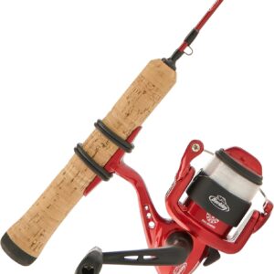 Berkley Cherrywood HD Ice Spinning Reel and Fishing Rod Combo
