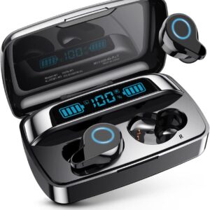 ONE LIFE Wireless Earbuds Bluetooth 5.3, 88Hrs Playtime with 1800mAh Charging Case, in-Ear Stereo Headphones with Cell Phone Charging Function, IPX7 Waterproof for Sports