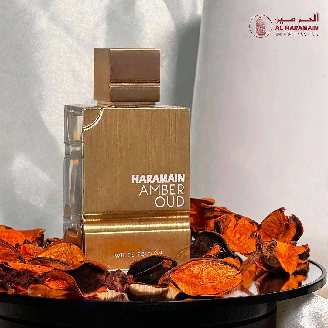 Al Haramain Amber Oud White Edition for Unisex - Arabian Perfume for Women & Men - Long Lasting Fragrance with Notes of Bergamot, Jasmine, Patchouli, Musk, Vanilla - Arabic Eau de Parfum Spray - 2 oz - Image 4