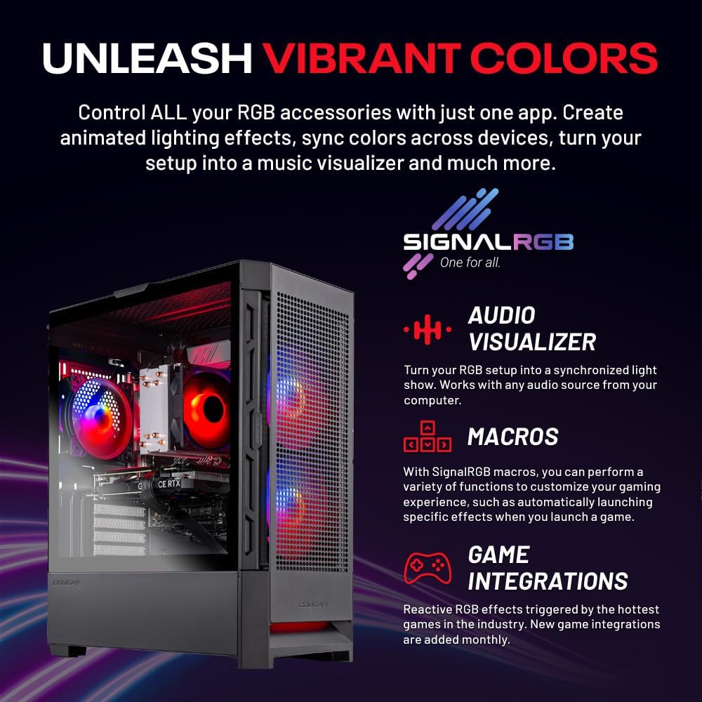 Skytech Gaming Blaze4 Mini Desktop PC, Ryzen 7 7700 3.8 GHz (5.3GHz), AMD RX 9060XT 16GB, 1TB NVMe SSD, 32GB DDR5 RAM 5200 RGB, 650W Gold PSU, Wi-Fi, Win 11 - Image 5