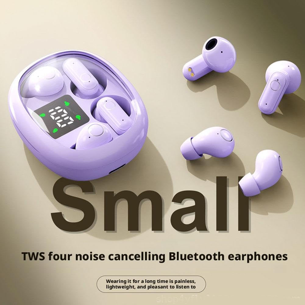 2026 New Ultra Mini 2-Pack Bluetooth Earbuds, Tiny Size Invisible Earbuds, Semi-in-Ear Mini Sleep Earphones, Sleep and Sports Earphones Set, Invisible Short-Stem Design for Side Sleepers & Sports - Image 3