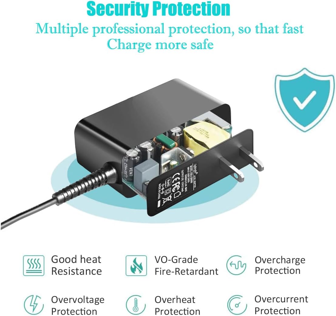 UpBright 12V AC/DC Adapter Compatible with Amazon Echo Dot B7W644 B7W64E 4th Gen Smart Speaker Alexa Premium Sound Home hub NOM LA23NA GP92NA PA23NA 12VDC 1.25A 15.0W Power Supply Cord Battery Charger - Image 4