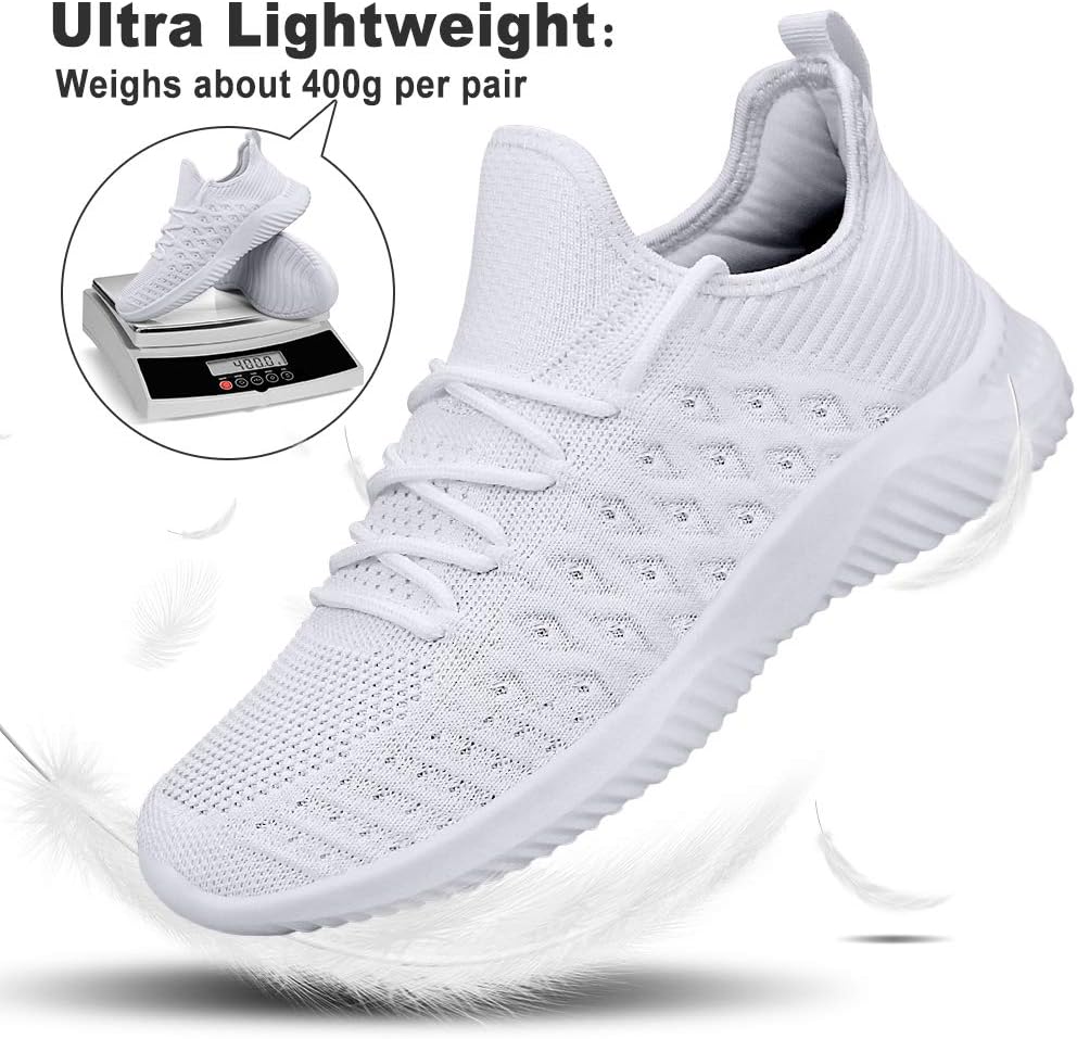 Feethit Mens Slip On Walking Shoes Lightweight Breathable Non Slip Running Shoes Comfortable Fashion Sneakers for Men - Image 5