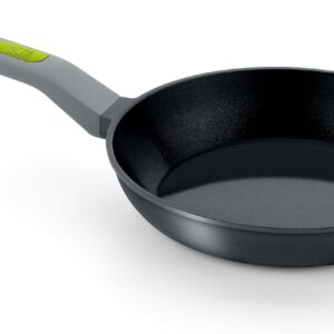 BRA COOKWARE Life Ceramic Nonstick Frying Pan | 11 Inch Recycled Cast Aluminum Skillet | Ceramic Non-Stick Fry Pan | PFOA Free Searing Skillet | All Cooktops (incl. Induction) | Soft-Touch Handle