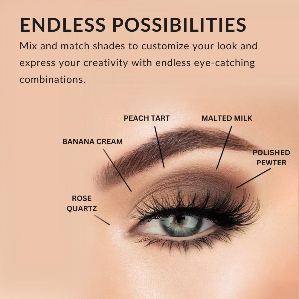 Color Me Beautiful Color Pro Single Eyeshadow, Full Pigment and Long-Lasting Pressed Powder, Cruelty-Free - Image 5