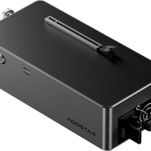 AOOSTAR AG01 External GPU Docking Station, Supports Mainstream NVIDIA and AMD Graphics Cards, Built-in 800W Power Supply, Oculink Expansion Graphics