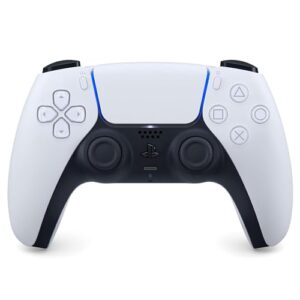 Playstation 5 DualSense Wireless Controller – White (Renewed)