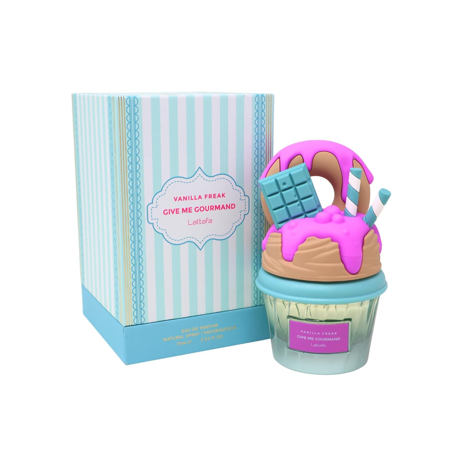 Lattafa Vanilla Freak Eau de Parfum, Give me Gourmand Collection, Unisex, Spray Form, 75ml, Vanilla Caramel Scent, Woody Notes, Long-lasting - Image 5