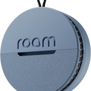 ROAM SMART TRACKER – Bluetooth Tracker & Item Locator for Keys, Luggage, Wallet, Kid & Pet Gear, (iOS, Android), No App or Subscription, Fast Setup, Waterproof | 1-Pack, Blue