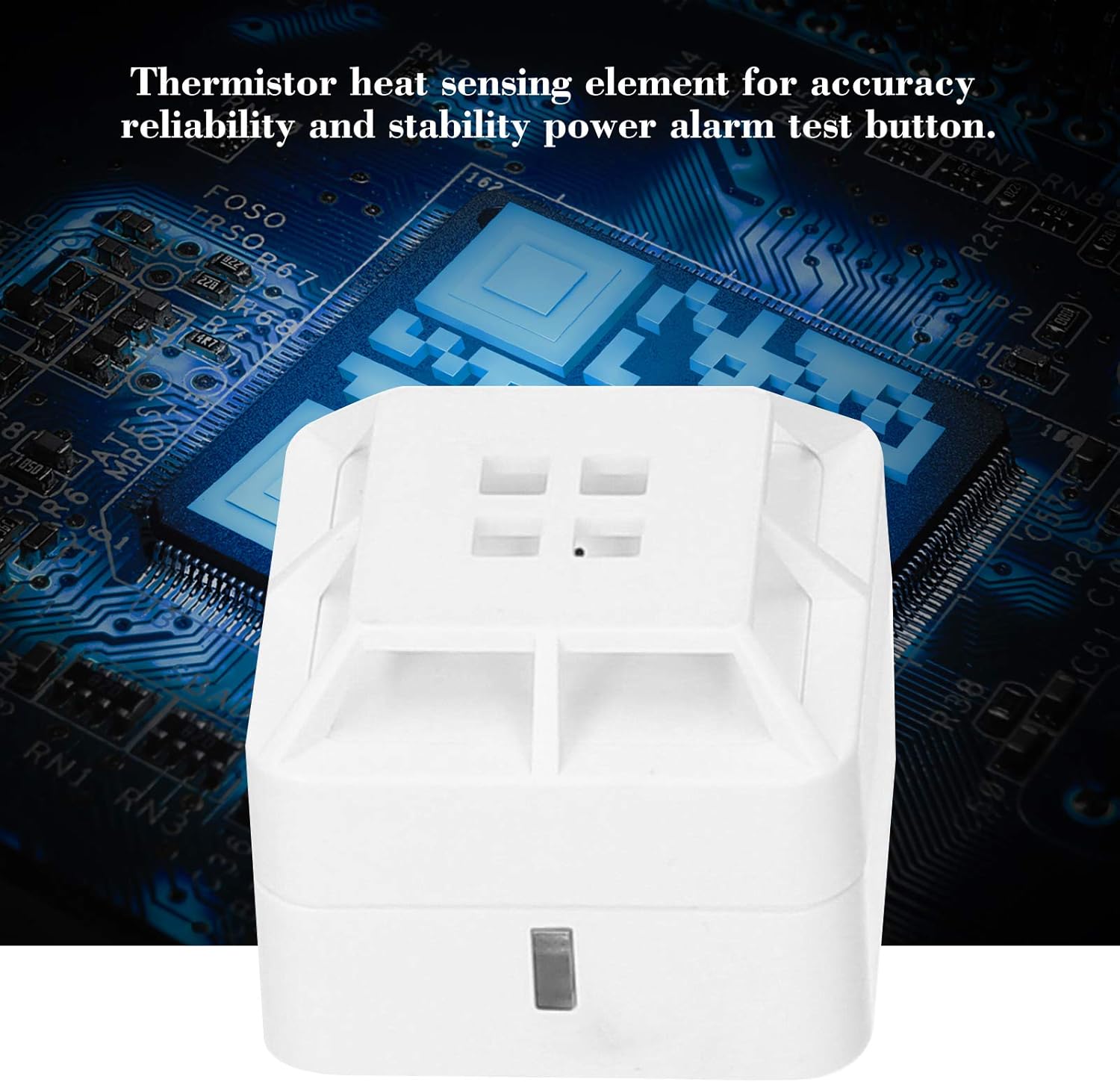 Heat Alarm Heat Detector, Fixed Point Thermal Alarm, A1 Level, Alarm Temperature 55°C-65°C, Battery Powered, 85dB Alarm Sound for Home Kitchen Garage Boiler Houses - Image 2