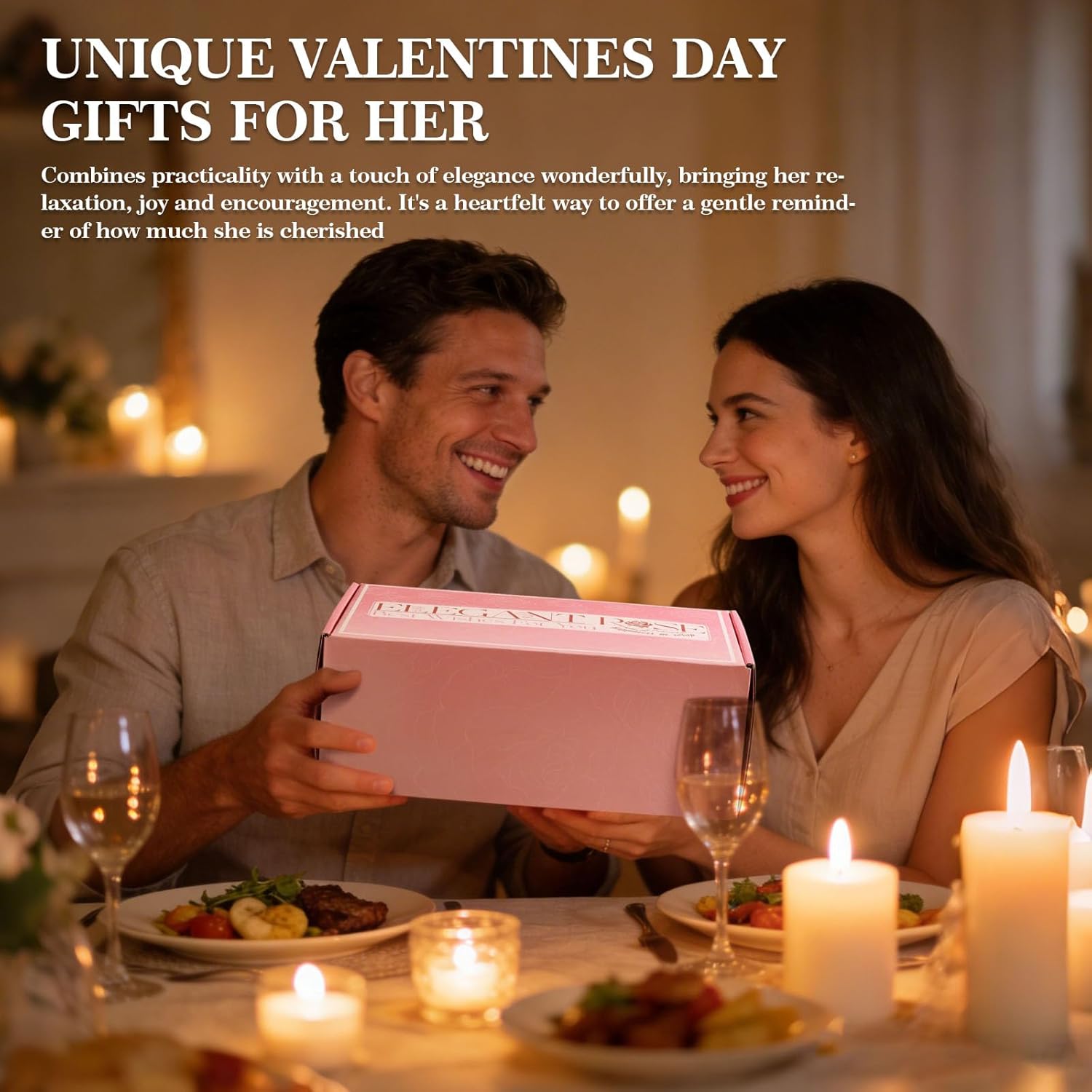 Gift for Womens Birthday Gifts for Women Self Care - Valentines Day Gifts Box for Her Mom Wife Daughter Sister Girlfriend Best Friend, Rose Relaxation Gifts Spa Gift Basket Self Care Package for Women - Image 3