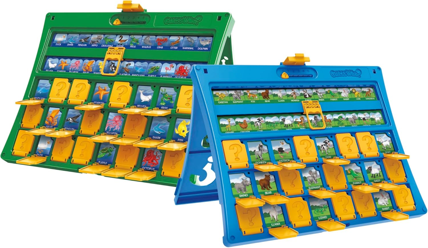 Hasbro Gaming Guess Who? Animal Friends Game | 2 Double-Sided Animal Sheets | 2-Player Board Games for Kids | Back to School Gifts | Ages 6+ (Amazon Exclusive) - Image 3