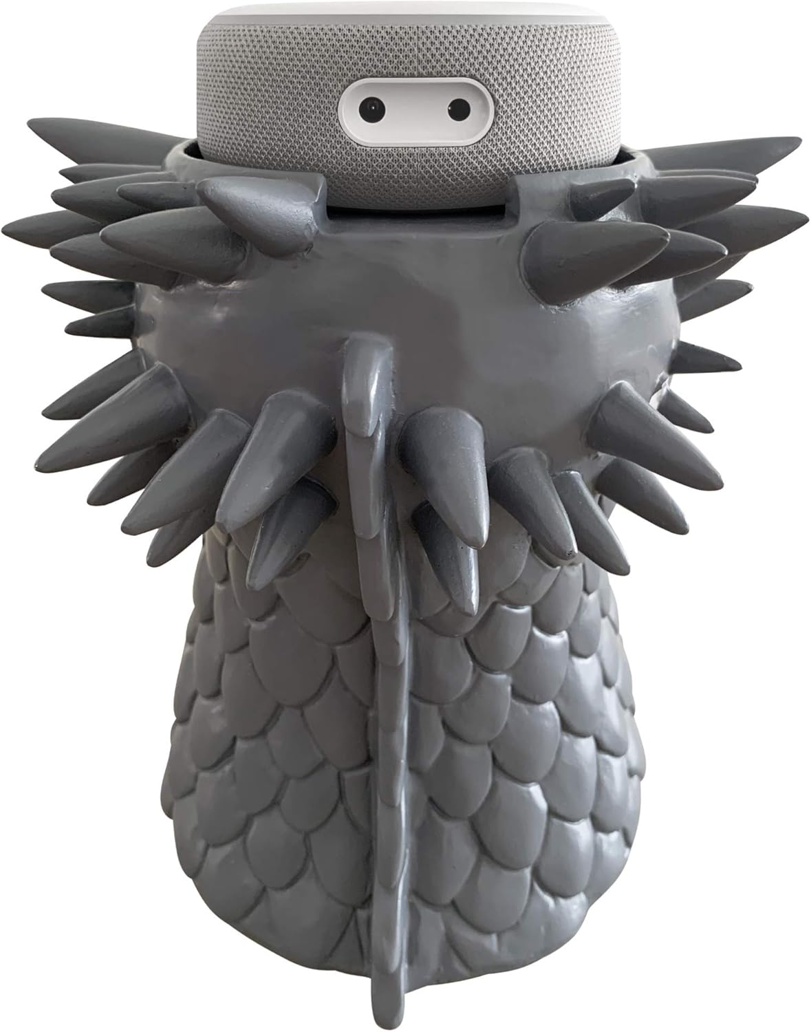 Dekodots Smart Speaker Table Stand (Dragon) - Decorative Holder for Amazon Echo Dot or Google Home Mini - Portable Design, No Sound or Microphone Interference - Durable Poly-Resin - Image 4