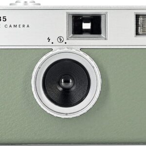 KODAK EKTAR H35 Half Frame Film Camera, 35mm, Reusable, Focus-Free, Lightweight, Easy-to-Use (Sage) (Film & AAA Battery are not Included)
