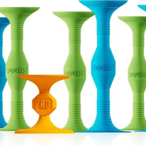 Popdarts Pro Pack (Blue and Green) – Indoor, Outdoor Suction Cup Throwing Game – Competition with a POP