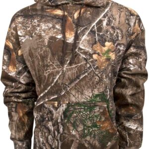 King’s Camo KCB115 Men’s Classic Hunting Cotton/Poly Blend Camo Pullover Hoodie