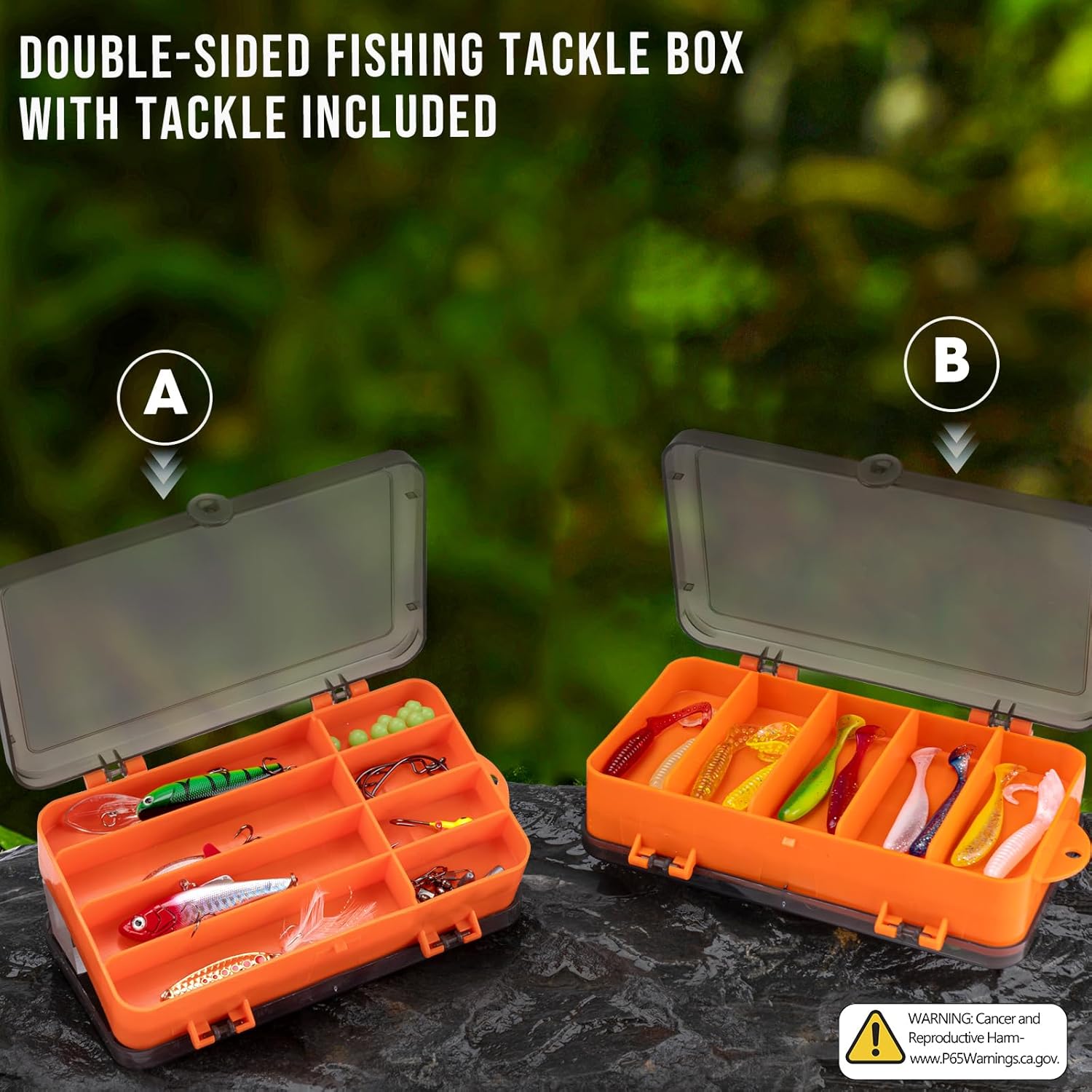 THKFISH Fishing Rod and Reel Combo with Backpack, Telescoping Fishing Pole Spinning Reel Kit with Fishing Lures, Pliers and Fish Lip Gripper for Adults - Image 5