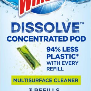 Windex Dissolve Concentrated Pods, Multisurface Cleaner, 3 Concentrated Dissolvable Refill Pods