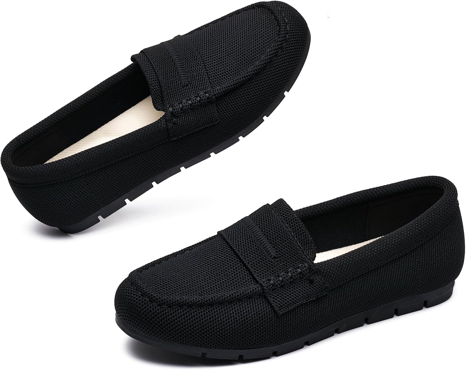 Loafers for Women Comfortable Slip on Work Flats Shoes Womens Dressy Casual Walking Shoes - Image 6