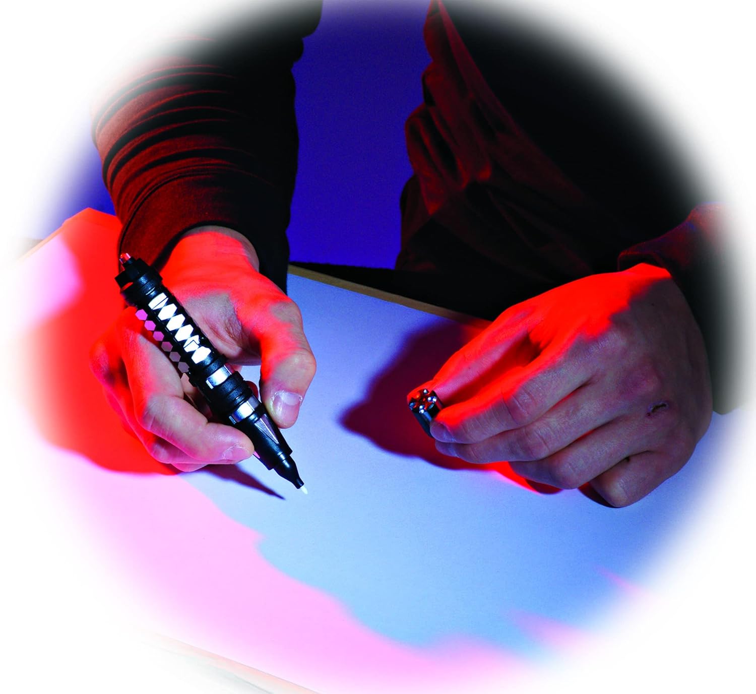 SpyX / Night Ranger Set - Includes Night Mission Goggles / Motion Alarm / Voice Disguiser / Invisible Ink Pen. - Image 10