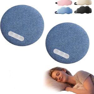 Pillow Speakers for Sleeping, 2026 Upgraded Mini Bluetooth Pillow Speaker for Sleeping with White Noise Timer Wireless Sleep Aid with Stereo Bass Private Sleep Headphones (2* Upgrade)