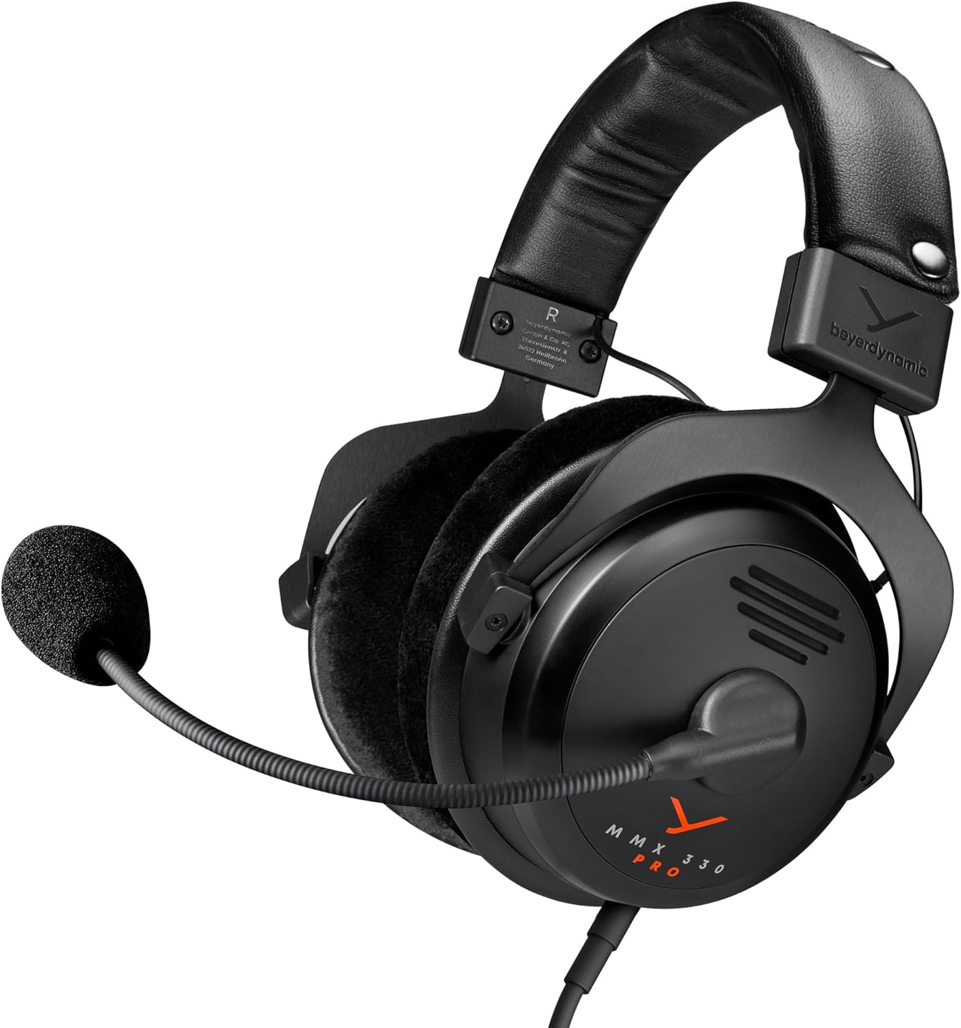 beyerdynamic MMX 330 Pro Open-Back Gaming Headset with Stellar.45 Driver and Condenser Microphone, Wired Gaming Headset Suitable for PC, Xbox, PlayStation and Nintendo Switch. Handmade in Germany - Image 4