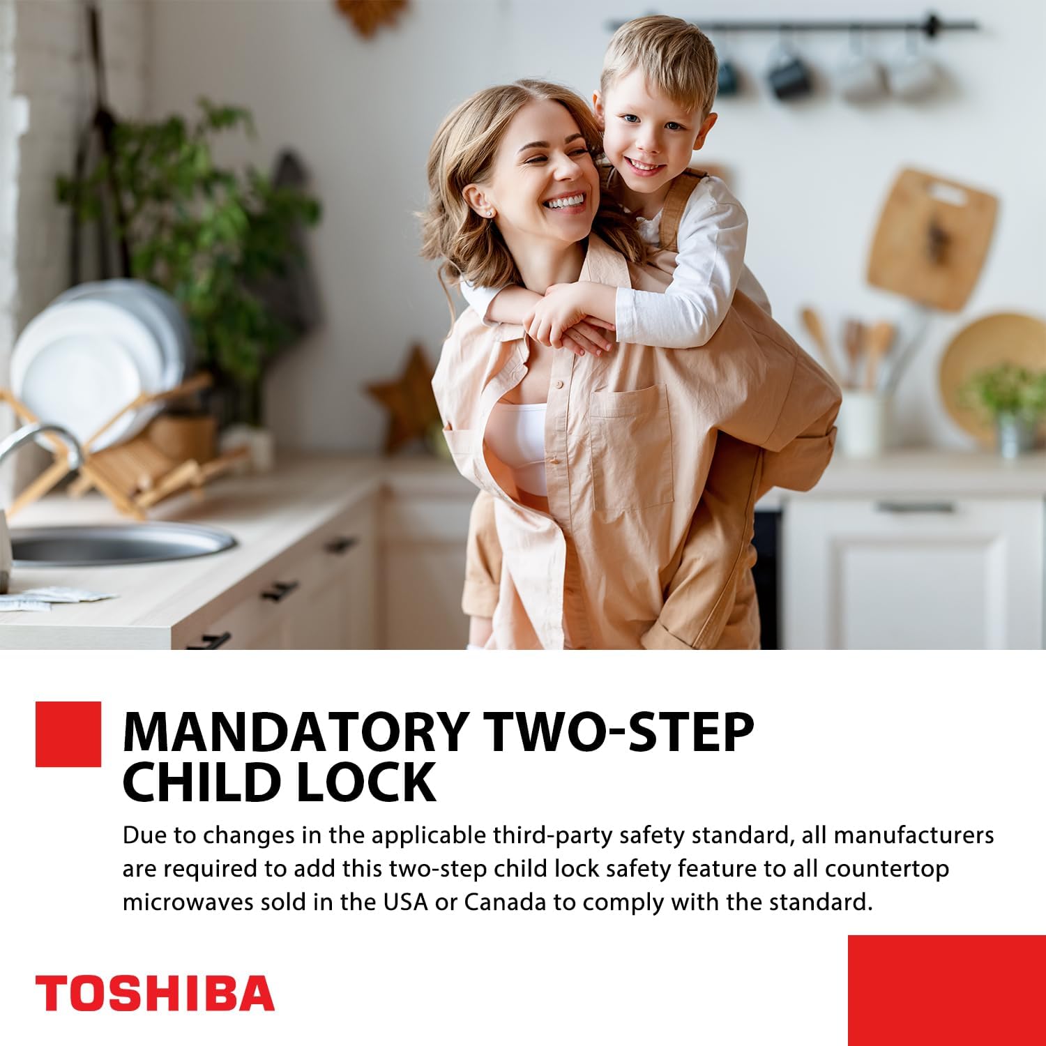 TOSHIBA Air Fryer Combo 8-in-1 Countertop Microwave Oven, with Convection, Broil, Odor Removal Mode, 12.4" Position Memory Turntable, Child-Lock, 1.0 Cu.ft, Black Stainless Steel, ML2-EC10SA(BS) - Image 10